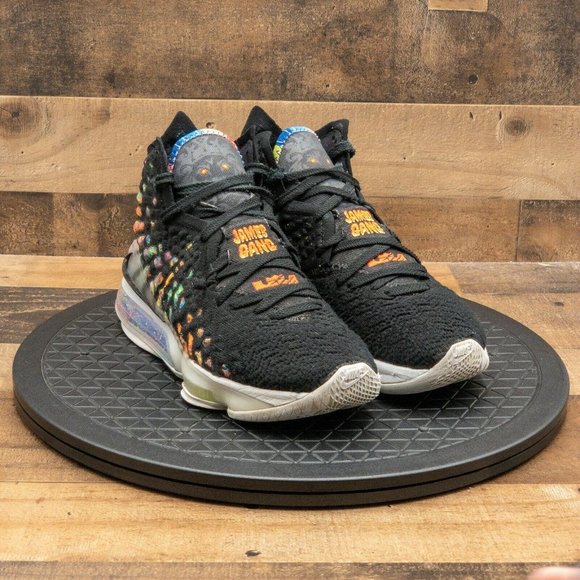 Nike Other - Nike Lebron 17 XVII James Gang Men's Athletic Shoes Basketball Black Size 8